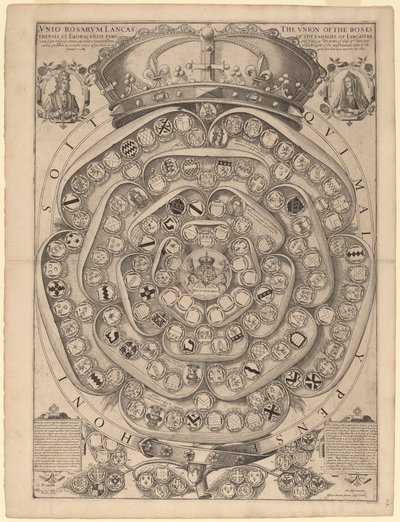 タルボットのバラ: ガーター騎士団の記録、1486-1589 作： Jodocus Hondius I after Thomas Talbot