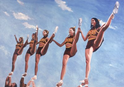 フロリダ州チアリーダー、2002年 作： Joe Heaps Nelson