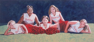 2003年芝生の中学校チアリーダー 作： Joe Heaps Nelson