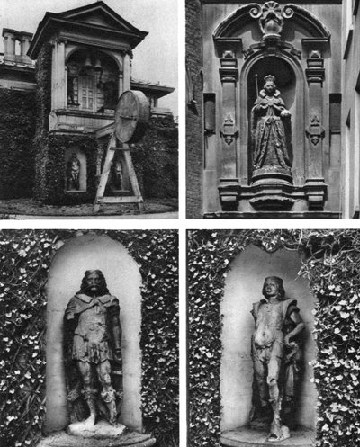 時計と彫像、聖ダンスタンインザウェスト教会、ロンドン、1926-1927 作： Joel