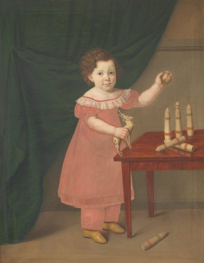 子供の肖像画 作： Johan Anton Bech