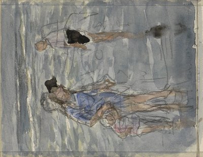 海の人物 作： Johan Antonie de Jonge