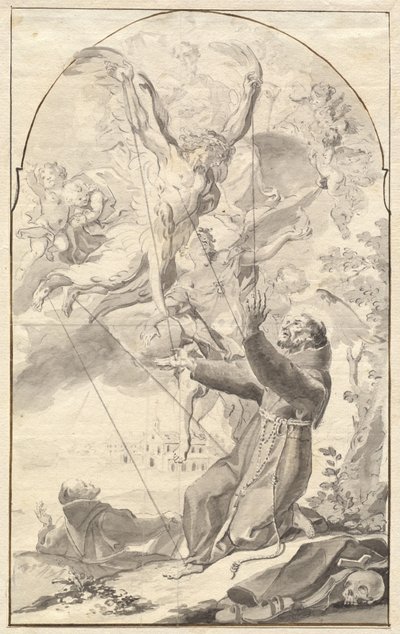 聖フランシスコの汚名 作： Johan Baptist Enzensberger