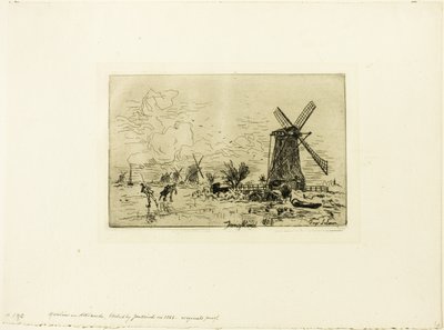 バタビア 作： Johan Barthold Jongkind