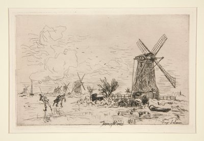 バタビア 作： Johan Barthold Jongkind