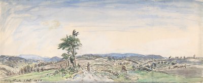 1877年の風景。 作： Johan Barthold Jongkind