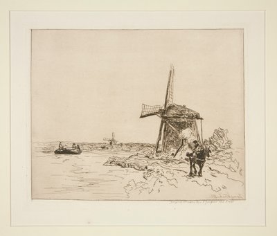 曳舟道 作： Johan Barthold Jongkind