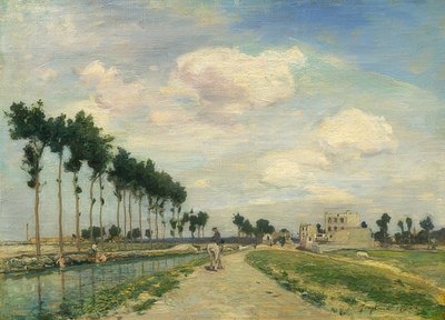 トウパス。 1864 作： Johan Barthold Jongkind