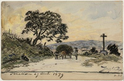 オルナシュー（直腸と裏） 作： Johan Barthold Jongkind