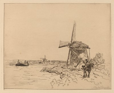 曳舟道 作： Johan Barthold Jongkind