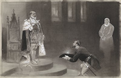 De Amsterdammer: The gift of the Transvalers for King Eduard のイラストのデザイン 作： Johan Braakensiek