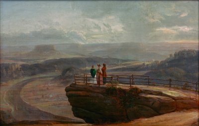 バステリからの眺め 作： Johan Christian Dahl