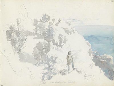 モンテ・サン・アンジェロへの登りから 作： Johan Christian Dahl