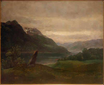 ノルウェーの風景 作： Johan Christian Dahl