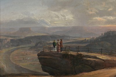 バスタイからの眺め 作： Johan Christian Dahl