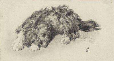 眠る犬 作： Johan Daniël Koelman