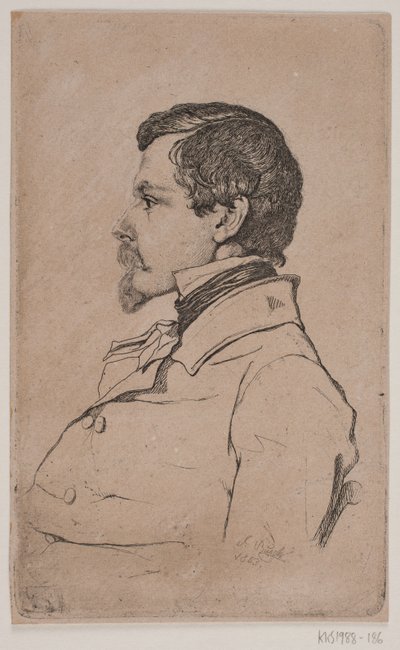 ジェイコブ・コーナラップの肖像 作： Johan Frederik Busch