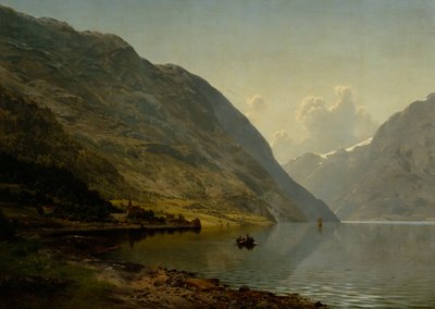 ハルダンゲルから 作： Johan Fredrik Eckersberg