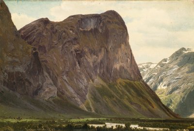 ホルヘイム・イン・ロムスダールより 作： Johan Fredrik Eckersberg