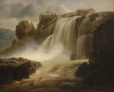 ハウフフォッセン 作： Johan Fredrik Eckersberg