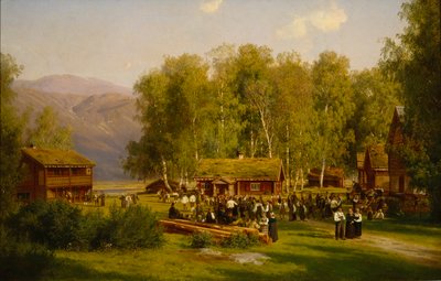 真夏の饗宴 作： Johan Fredrik Eckersberg