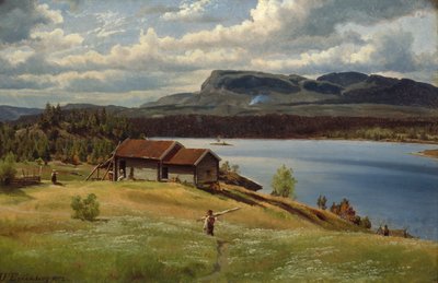 日常生活とスモールホールディング 作： Johan Fredrik Eckersberg