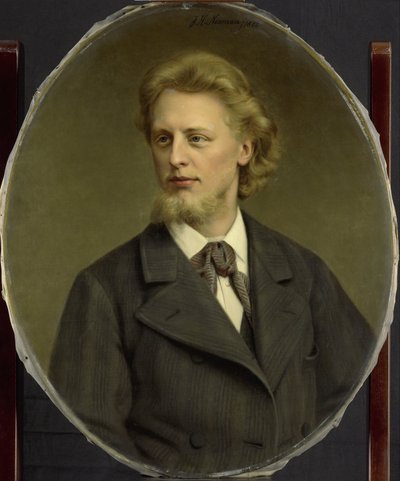ジャック・ファブリス・ハーマン・パークの肖像（1859-1881） 作： Johan Heinrich Neuman