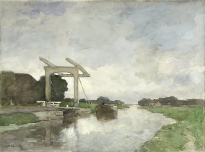 北の跳ね橋 北の跳ね橋 作： Johan Hendrik Weissenbruch