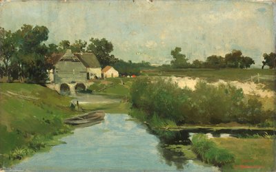 夏の日 作： Johan Hendrik Weissenbruch