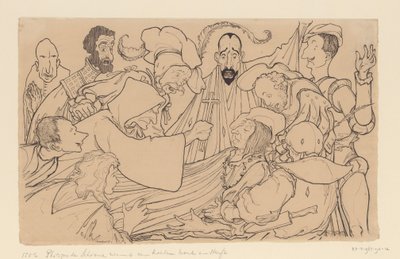 1506年 / フィリップ・ド・スクーンは冷たい飲み物を飲んで死ぬ（原題） 作： Johan Huizinga