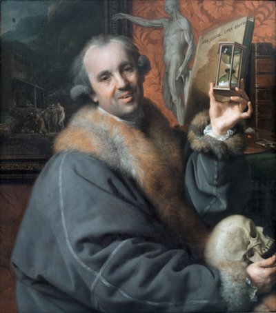自画像、1776年頃 作： Johan Joseph Zoffany