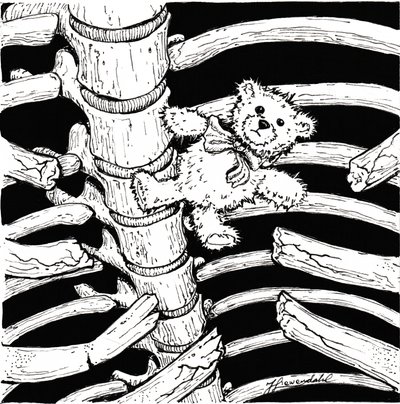 骸骨のテディベア 作： 