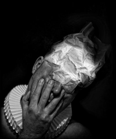 ピエロの死（シリーズ）、2014年（写真アートデジタルアート） 作： Johan Lilja
