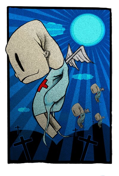 ゾンビ、2012年（イラスト） 作： Johan Lilja