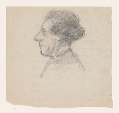 未知の肖像 作： Johan Michaël Schmidt Crans