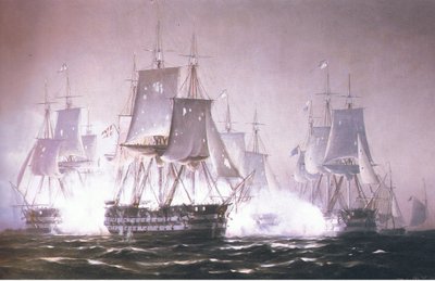 雑誌や本の出典不明から、イギリス人との戦いでプリンスクリスチャンフレデリック 作： Johan Neumann