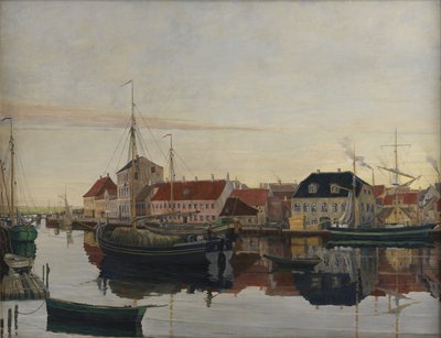 ランダース港 作： Johan Rohde