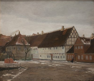 ユトランド、リーベの冬の夜 作： Johan Rohde