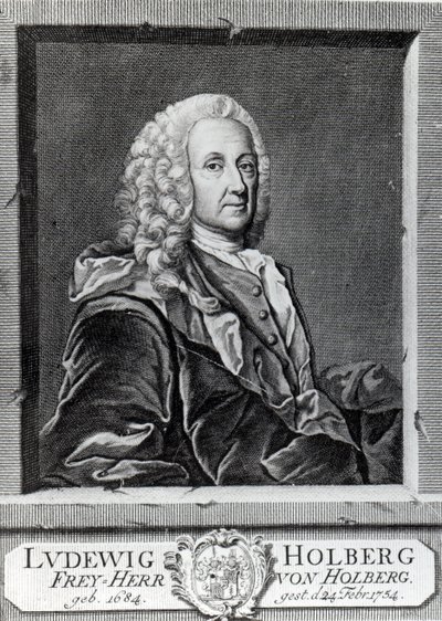 ルーヴィグホルベルク、ヨハンマーティンベルニゲロート作、1757年 作： Johan Roselius