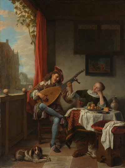 ニュージーランドの風景、1842 作： Johan Thomas Lundbye
