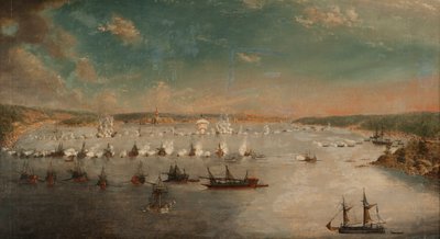 1790年5月、1791年のフレドリクスハムンの戦い。 作： Johan Tietrich Schoultz