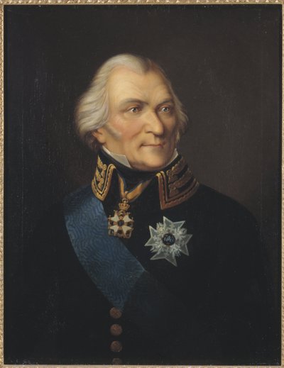 ヨハン・クリストファー（クリストファー）・フォン・トール伯爵（1743-1817）の肖像、ウェイ、ヨハン・ヴィルヘルム・カール（1792-1873）作。油彩・キャンバス寸法：75x62cmストックホルム国立博物館 作： Johan Way