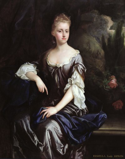イザベラ・マッシェルの肖像、アーウィン子爵、1685-90年頃（キャンバスに油彩） 作： Johann (attr.to) Closterman