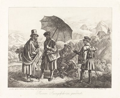 旅する画家たち 作： Johann Adam Klein