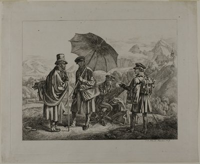 アーティストたちの旅 作： Johann Adam Klein