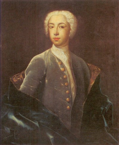 フェドール・オスターマン（1723-1804）の肖像 作： Johann Balthasar Frankart