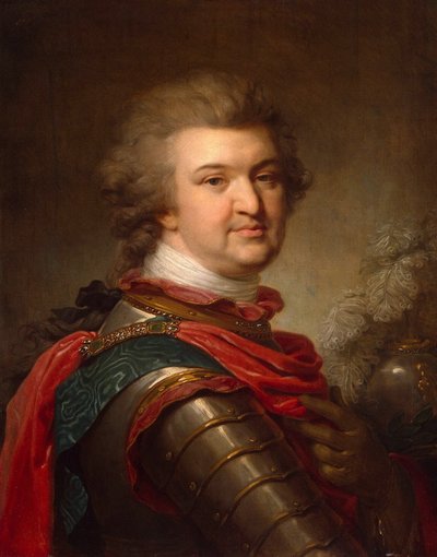 グリゴリポチョムキン王子の肖像、1790年頃 作： Johann Baptist Edler von Lampi