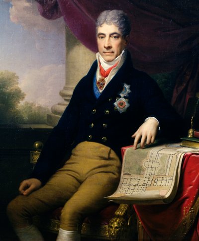 アンドレイ・ラズモフスキー・キリロヴィッチ（1752-1836）の肖像 ロシアの外交官、ウィーンの皇帝の大使 1810年頃 作： Johann Baptist II Lampi
