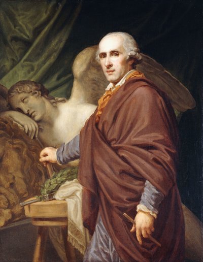 アントニオ・カノーヴァの肖像 作： Johann Baptist Edler von Lampi