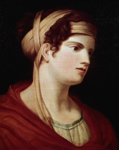 テレーズ・ブランズウィック伯爵夫人の肖像。ルートヴィヒ・ヴァン・ベートーヴェン（1770-1827）に月光ソナタ作品27第2番のインスピレーションを与えた伯爵夫人。ジョヴァンニ・バッティスタ（1751-1830）による絵画、油彩・キャンバス、19世紀初頭。ベートーヴェンの生誕地、ボン（ドイツ 作： Johann Baptist I Lampi